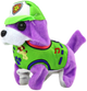 Piesek LEAN Toys chodzi oraz szczeka Fioletowy 17598 (5905991004479) - obraz 3