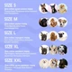 Панама для собак Hat-Dog котон синя з регульованою затяжкою 2/S - изображение 4
