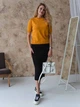 Юбка миди осенняя прямая женская ARTKNIT Katrin L/XL Черная (4823093454873) - изображение 4
