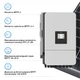 Гібридний інвертор DEYE SUN-15K-SG05LP3-EU-SM2 15KW 48V 2 MPPT Wi-Fi 220/380V Трифазний - зображення 4