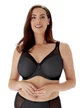 Бюстгальтер Berlei Beauty Stripe Minimiser 541BKG 80I Black Grey (5053014817541) - зображення 1