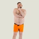 Чоловічі анатомічні боксери Anatomic Long w/skew fly Light Plus, Black Series, помаранчевий 8XL LLPS140-21 - зображення 2