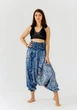 Штаны-шаровары Алладины Афгани с мотней Sapphire Mosaic RAO WEAR OneSize синий - изображение 1