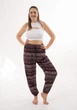 Штаны-шаровары RAO WEAR Elephant Maroon One Size Бордово-белый - изображение 1