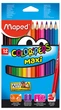 Олівці кольорові Maped COLOR PEPS Jumbo 12кол (MP.834010) - зображення 1