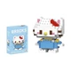 Конструктор OEM Bricks 3D Mimmy Hello Kitty 5.5 см 142 детали Голубо-белый (M3018) - изображение 1