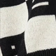 Кардиган No Brand Face Maglia wool cardigan Black/White S - зображення 4