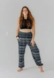 Свободные штаны-шаровары Elephant Midnight RAO WEAR OneSize рост 155-165 см темно-синий - изображение 1