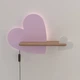 Настінний світильник Candellux Heart 43x26 см Коричнево-рожевий (21-84552) - зображення 2