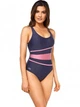 Купальник злитий жіночий Aqua Speed ​​Stella Lady Чорний Рожевий (L) 40 (299-35) - зображення 3