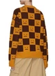 Свитер No Brand Face Maglia jacquard wool sweater Orange S - изображение 3