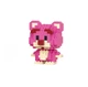 Конструктор OEM Bricks 3D ведмідь Mini Lotso Toy Story 5.5 см 151 деталь Рожевий (W2601-41) - зображення 2