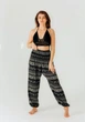 Восточные штаны с широкой резинкой Elephant Noir RAO WEAR OneSize рост 155-165 см черный - изображение 1