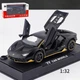 Машинка коллекционная TY Models Lamborghini 770-4 металлическая со светом и звуком 1:32 50888 Черный - изображение 1