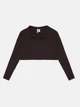 Поло с длинными рукавами H&M XL темно коричневый 16011031508 - изображение 1