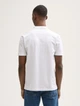 Поло Tom Tailor 1046283 2XL Белая, серая - изображение 5