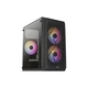 Корпус AeroCool CS-107-A-BK-v2 Black 600W (ACCX-PC14002.11) - зображення 1