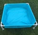 Детский каркасный бассейн Intex 122×122 см — квадратный бассейн для детей, прочный ПВХ, для дачи и двора - изображение 2