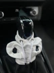 Чехол худи на рычаг КПП / АКПП | Car Hoodie для авто | Креативная кофта на коробку передач | Белая - изображение 1