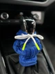 Чехол худи на рычаг КПП / АКПП | Car Hoodie для авто | Креативная кофта на коробку передач | Синяя - изображение 1