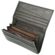 Кошелек женский на магните натуральная кожа 18,5 х 9,5 х 3 см Vermari 72062-1806 темно-зеленый - изображение 3