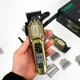 Комплект 2 в 1 машинка для стрижки волосся та тример VGR V-600 V-900 Золотистий - изображение 4