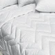 Одеяло IDEIA Antistatic Sleep всесезонное Полуторное 140х210 см Гипоаллергенная антистатическая ткань искусственный пух (4820227289721) - изображение 11