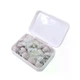 Фіксатори для ковдри 16 шт в боксі Сірі (0104/box16pcs) - зображення 1