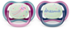 Smoczek ortodontyczny Philips AVENT Ultra Air Nighttime 6-18m 2 szt. SCF376/14 (8720689016643) - obraz 1