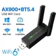 Адаптер Wi-Fi 6 двохдіапазонний 900Мб/с 2в1 Bluetooth 5.4 для ПК та ноутбука до WIFI 5G 2.4/5ГГц AX900 Mbps і BT в USB3.0 бездротовий вай фай ресивер в комп'ютер Plug and Play + блютуз для навушників 2в1 + антени - зображення 13