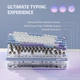Игровая Клавиатура Royal Kludge R75 WHITE Проводная Механическая с Поддержкой HOT-SWAP Snow Royal Switch - изображение 6