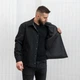 Мужская куртка-рубашка двухсторонняя UF-fashion Рубашка - (двл) 60 синий - изображение 5