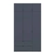 Шафа для одягу Doros Лукас Графіт 3ДСП 135х50х240 DRS-011654 (80737801) - зображення 4