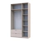 Шафа для одягу Doros Лукас Кашемір 3ДСП 135х50х240 DRS-011656 (80737802) - зображення 5