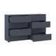 Комод Doros Рон 8 Графит 8 Ящиков 130х38х81 DRS-011775 (41516173) - изображение 6