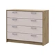 Комод Doros Ронді Дуб Артизан/Кашемір 4 ящики 100х40х82 DRS-011782 (41516187) - зображення 1