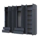 Шафа для одягу Doros Лукас Графіт 3+4 ДСП 300х50х240 DRS-011698 (42005133) - зображення 2