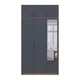 Антресоль Doros Ронди Дуб Артизан/Графит 3 ДСП 121х52х41 DRS-011605 (80737822) - изображение 4