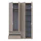 Шафа для одягу Doros Лукас Дуб Сонома 160х50х240 DRS-011619 (80737730) - зображення 5