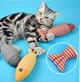 Іграшка для котів Pet Style Рибка з котячою м'ятою 21 х 9 см Жовта - зображення 10