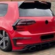Реснички на стопы Volkswagen Golf 7.5 VW 2017-2019 брови накладки фар - изображение 2