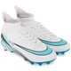 Бутси футбольні з носком SP-Sport Action 2501B розмір 44 White-Light Blue - зображення 3