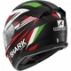 Мотошлем SHARK D-Skwal 3 Firstlap Mat Black Red Green S - изображение 2
