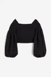 Блуза H&M XL чорний 6081184763 - зображення 1