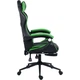 Геймерське крісло GT Racer X-2323 Black/Green - зображення 6