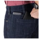 Брюки тактические джинсовые 5.11 Tactical Defender-Flex Slim Jeans W28/L34 Indigo - изображение 10
