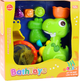 Набір іграшок для ванни LEAN Toys Динозавр з м'ясорубкою 22913 (5905991052623) - зображення 1