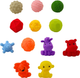 Zabawki do kąpieli LEAN Toys Klocki edukacyjne 20455 (5905991027423) - obraz 4