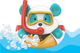 Іграшка для ванни LEAN Toys Ведмедик генератор мильних бульбашок 20477 (5905991027645) - зображення 5