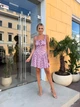 Жіноча легка літня сукня з воланом Uaclothes 48-50 Бузковий (like34020-144271371) - изображение 1